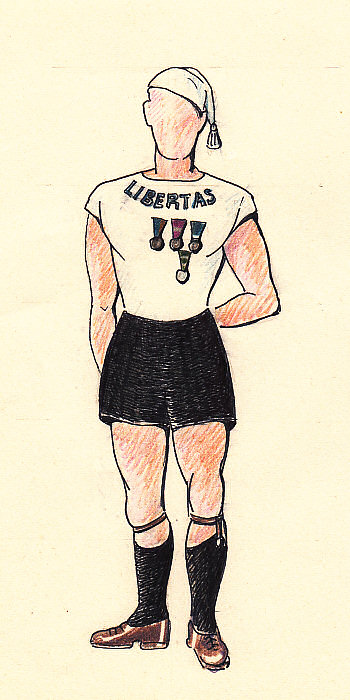 03 - Club Libertas - canottiere - 1890